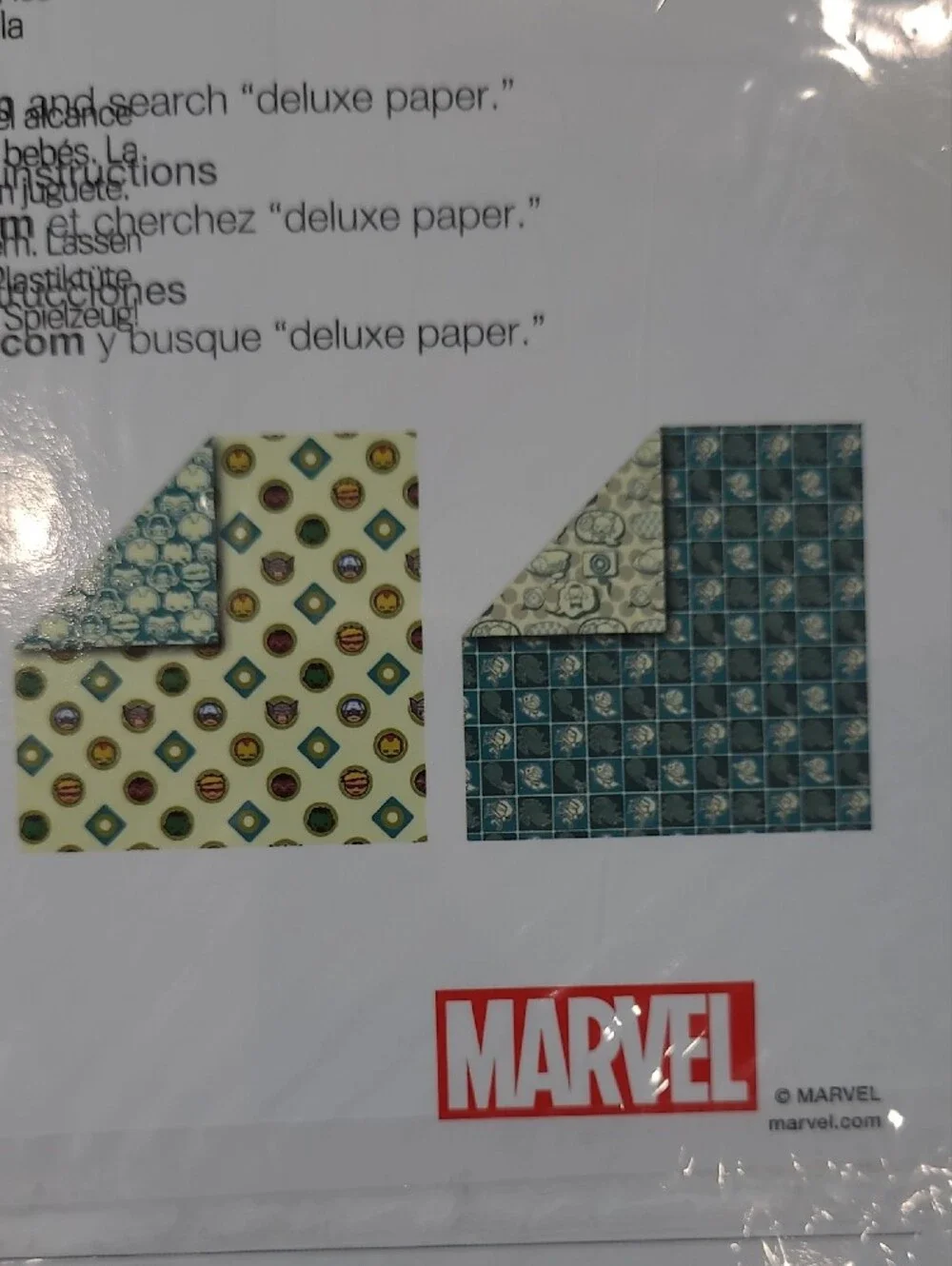 New Cricut Marvel Kawaii Deluxe Paper Pack -12x12 Character Heavy Card Stock
